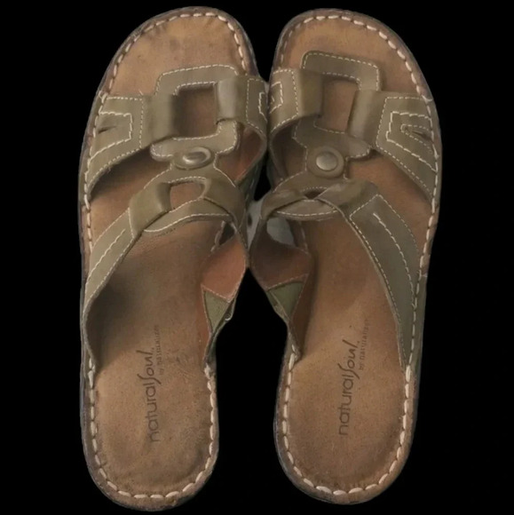 Natural Soul Slide Sandals - Picture 1 of 5